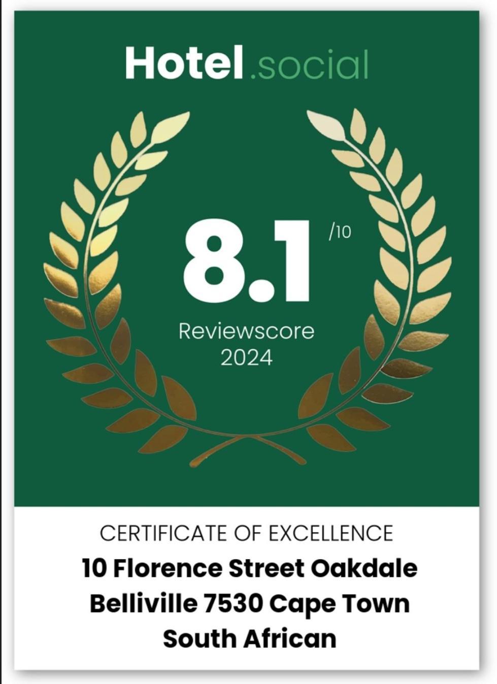 10 Florence street Oakdale Belliville 7530 cape town south African Extérieur photo